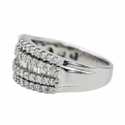 Bague Or blanc Diamant