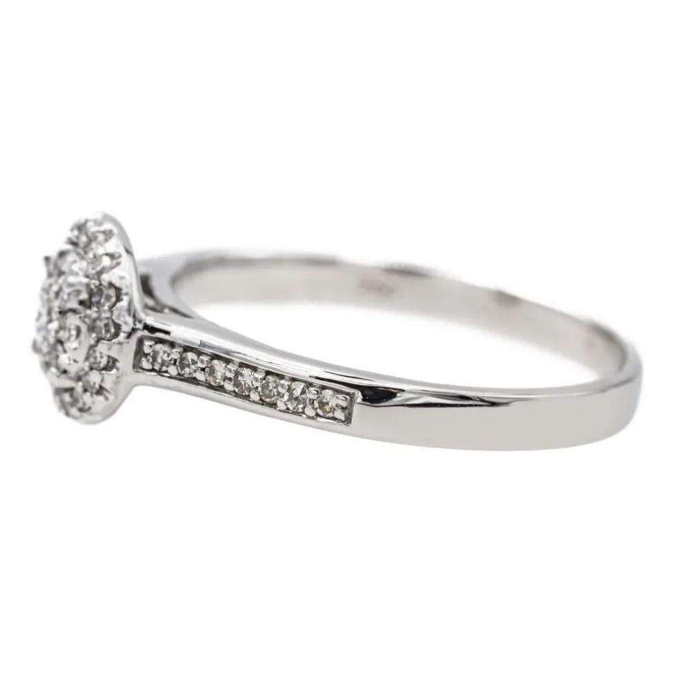 Bague Or blanc Diamant