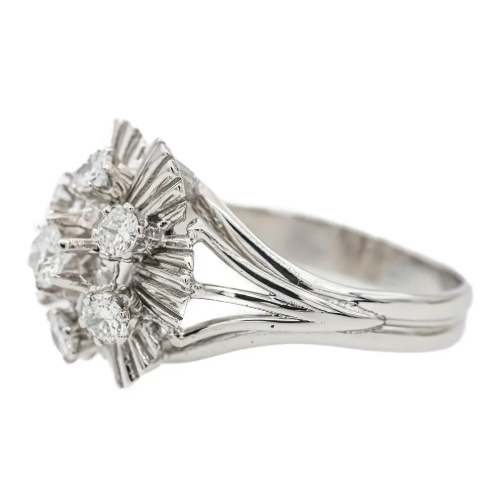 Bague Or blanc Diamant