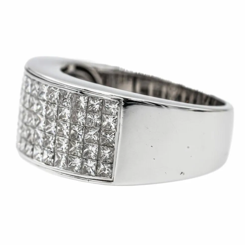 Bague Or blanc Diamant