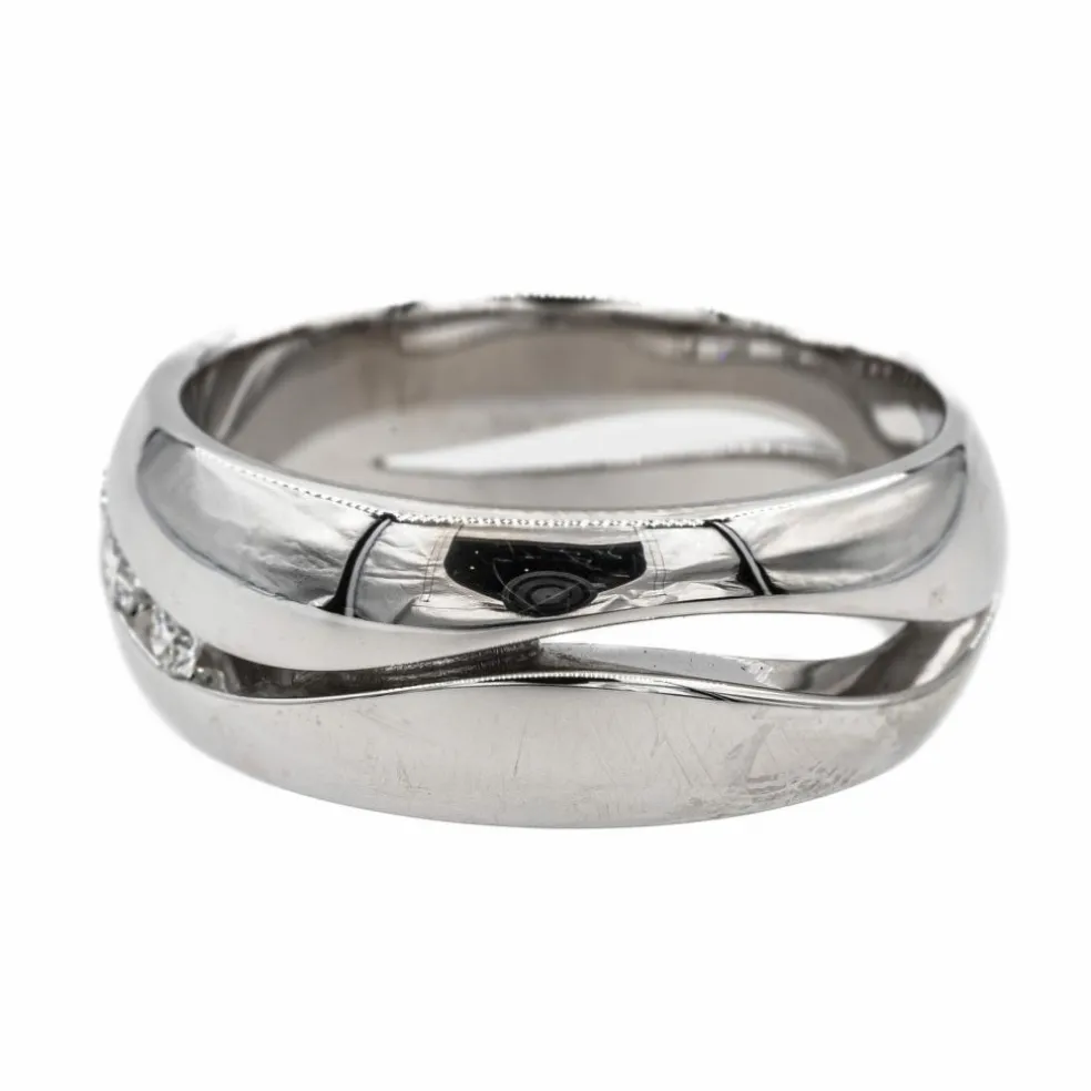 Bague Or blanc Diamant