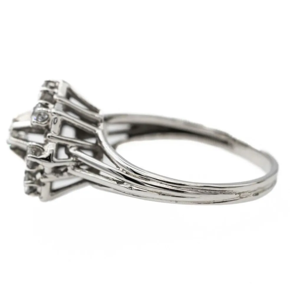 Bague Or blanc Diamant