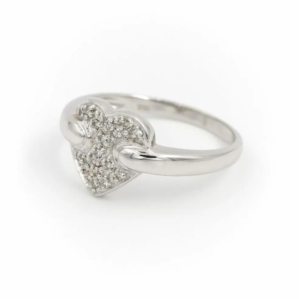 Bague Or blanc Diamant
