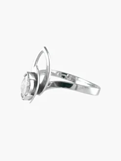 BAGUE OR BLANC DIAMANT