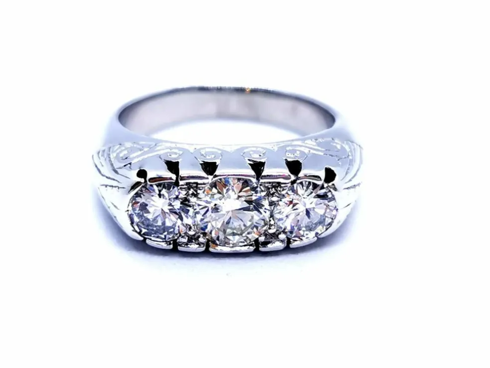 Bague Or blanc Diamant