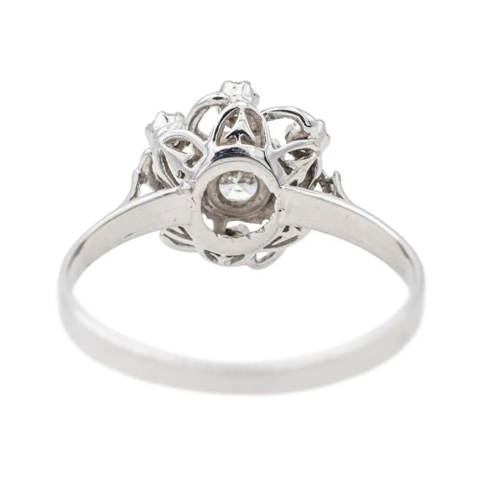 Bague Or blanc Diamant
