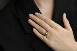 Bague Or blanc Diamant