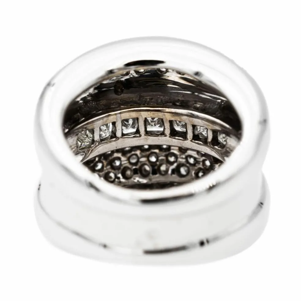 Bague Or blanc Diamant