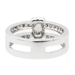 Bague Or blanc Diamant