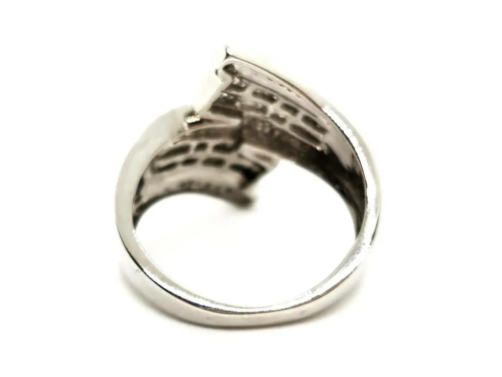 Bague Or blanc Diamant