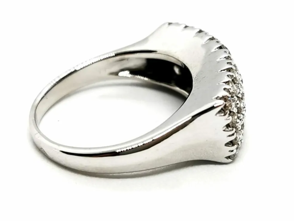 Bague Or blanc Diamant