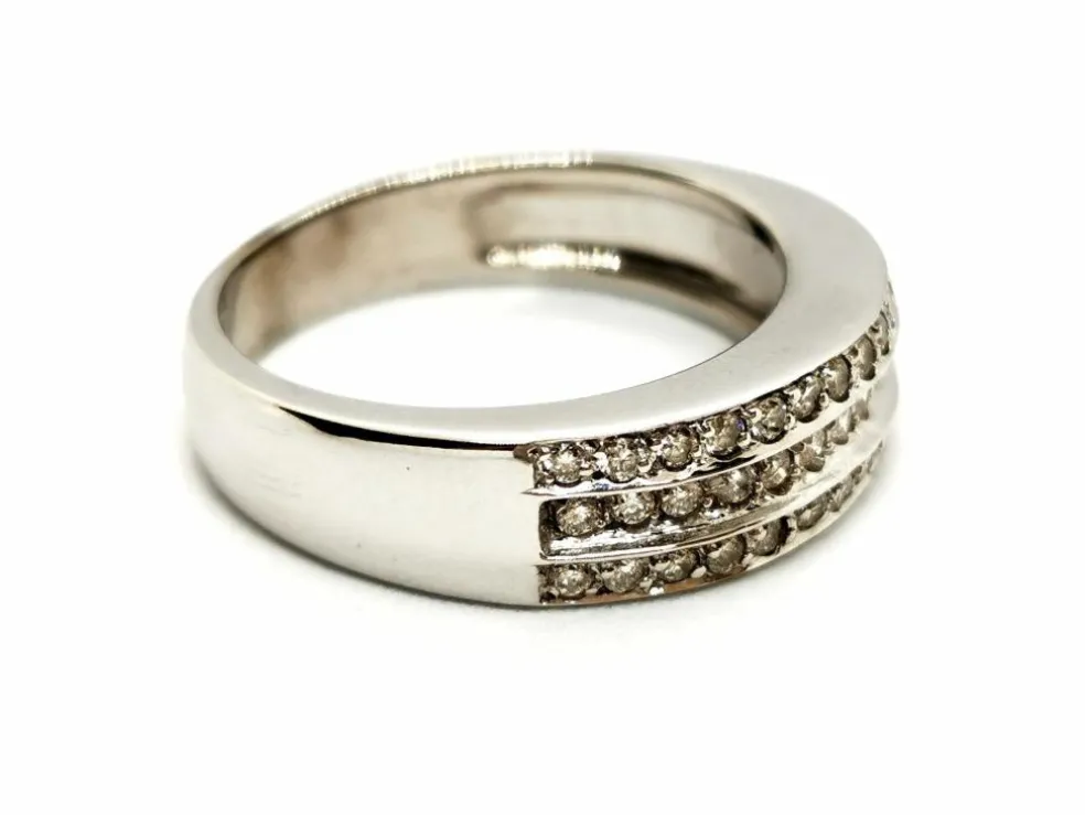 Bague Or blanc Diamant