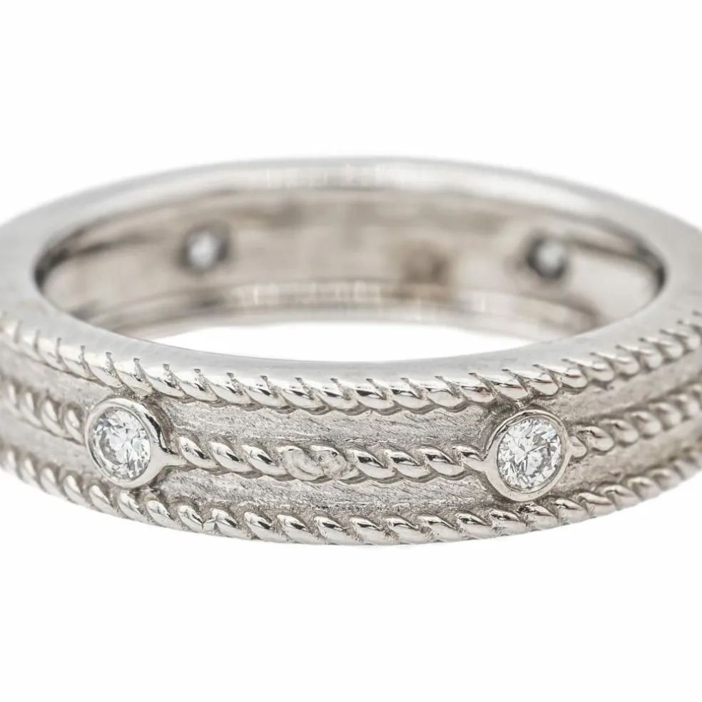 Bague Or blanc Diamant