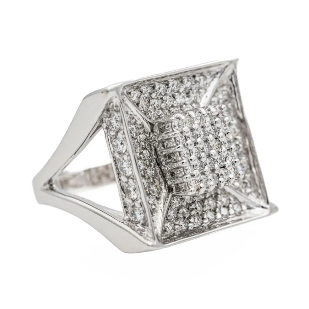 Bague Or blanc Diamant