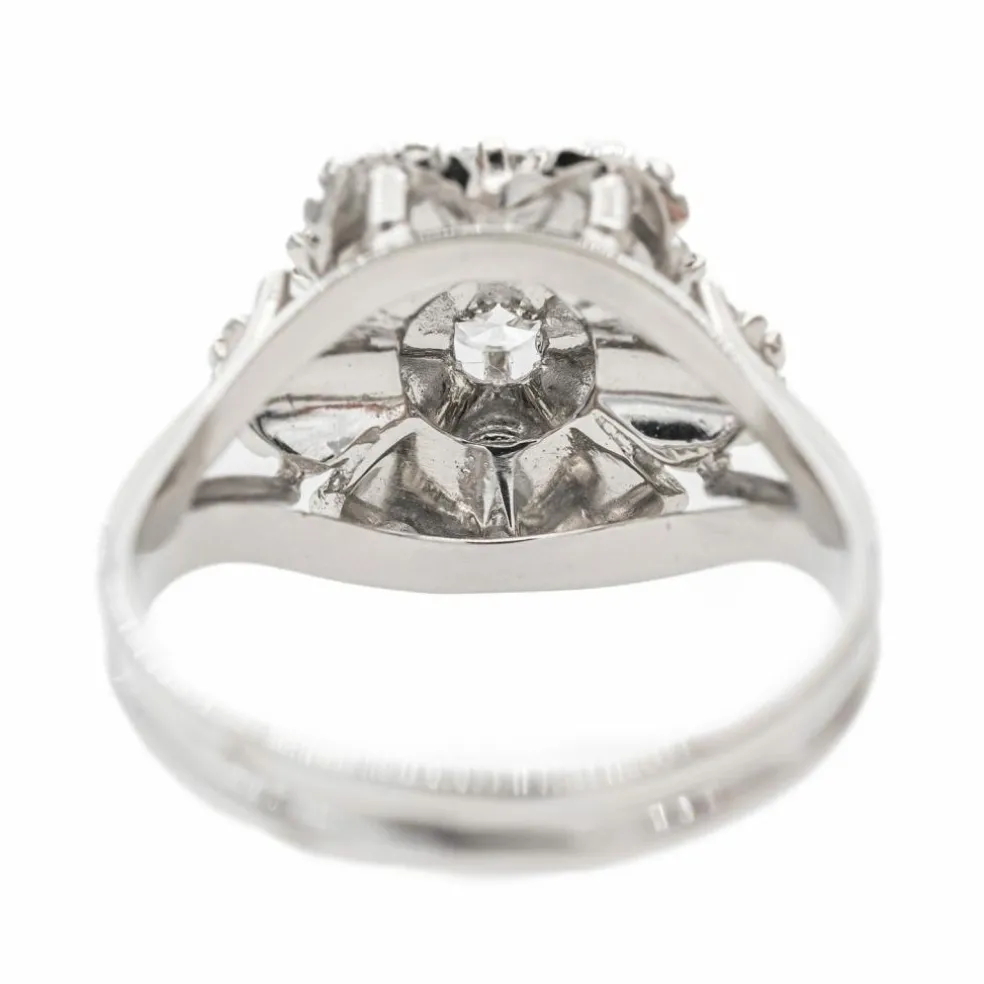 Bague Or blanc Diamant