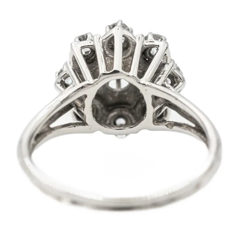 Bague Or blanc Diamant