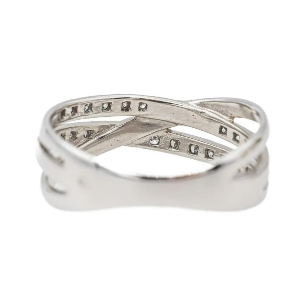 Bague Or blanc Diamant