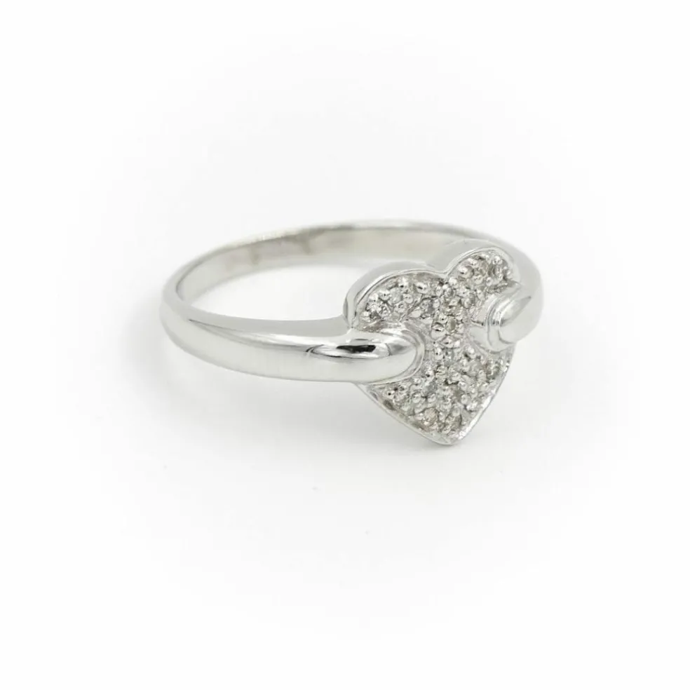 Bague Or blanc Diamant