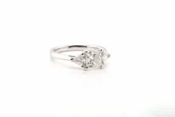 Bague Or blanc Diamant