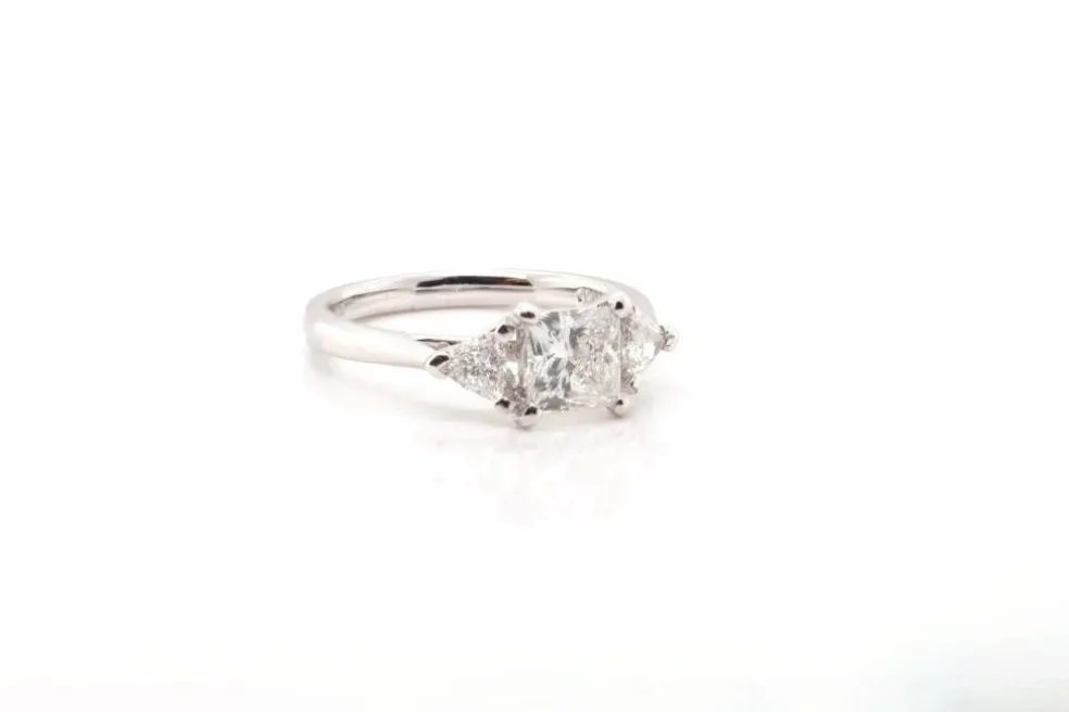 Bague Or blanc Diamant