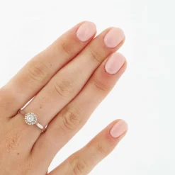 Bague Or blanc Diamant