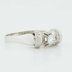 Bague Or blanc Diamant