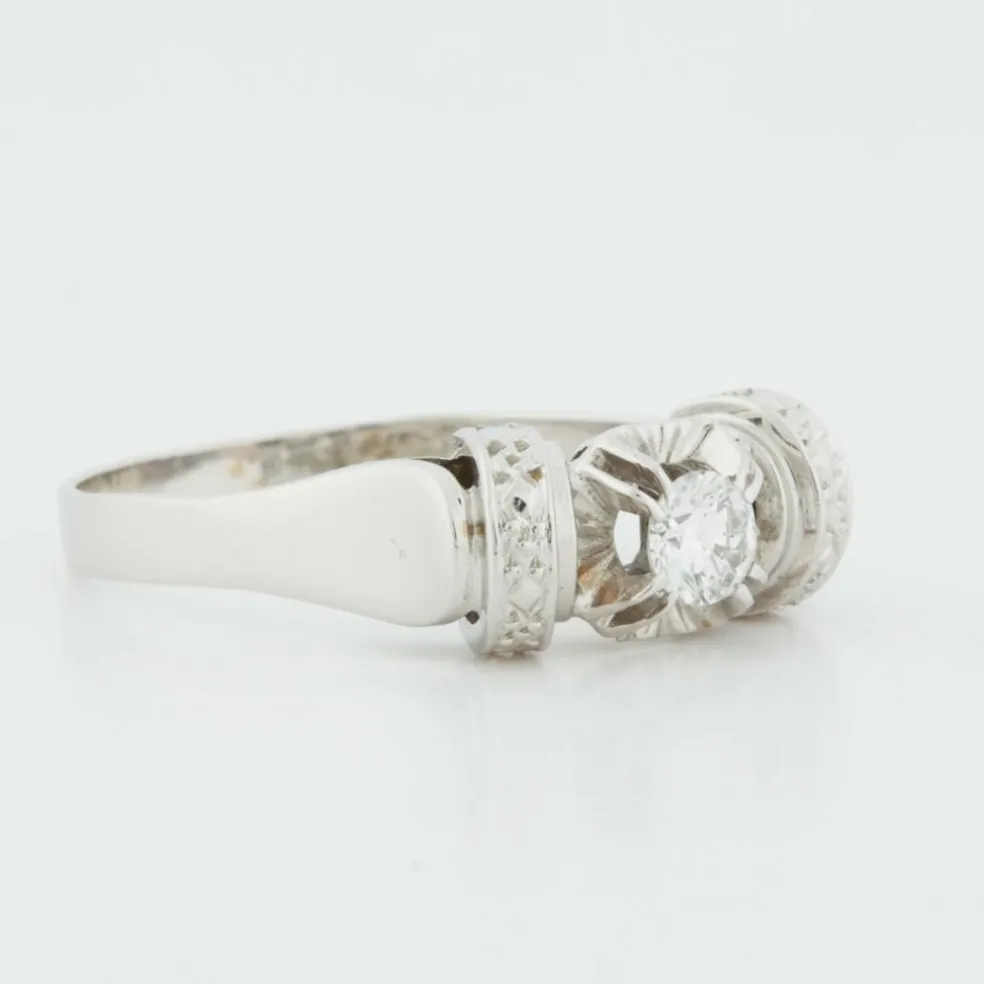 Bague Or blanc Diamant