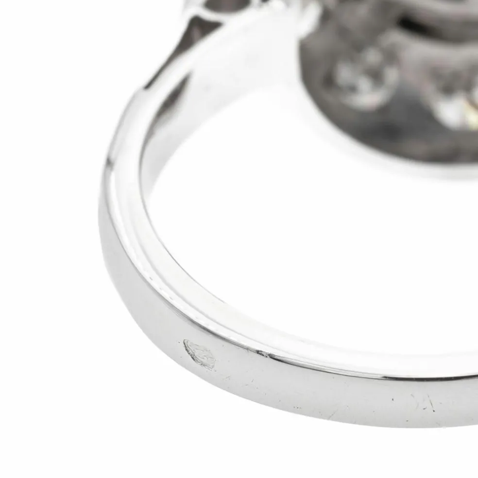 Bague or blanc Diamant