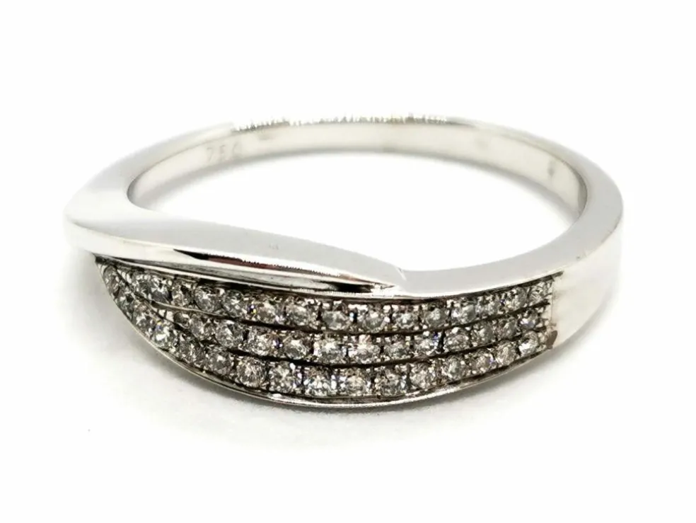 Bague Or blanc Diamant