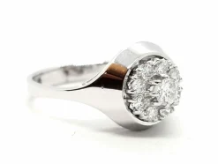 Bague Or blanc Diamant
