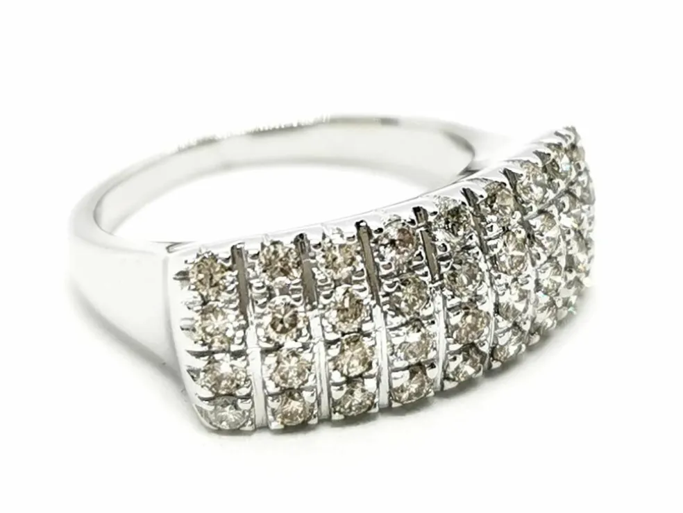 Bague Or blanc Diamant