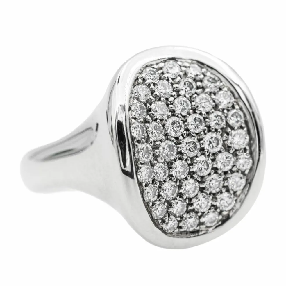 Bague Or blanc Diamant