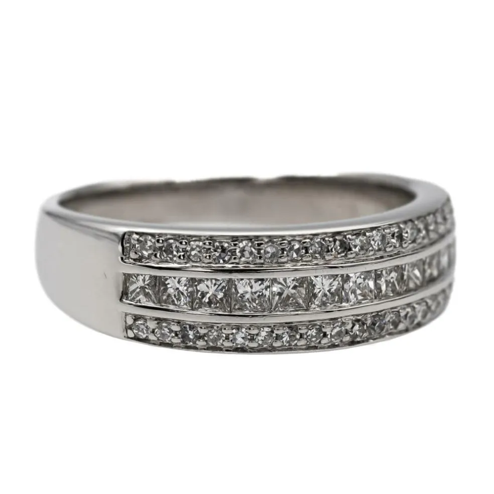 Bague Or blanc Diamant