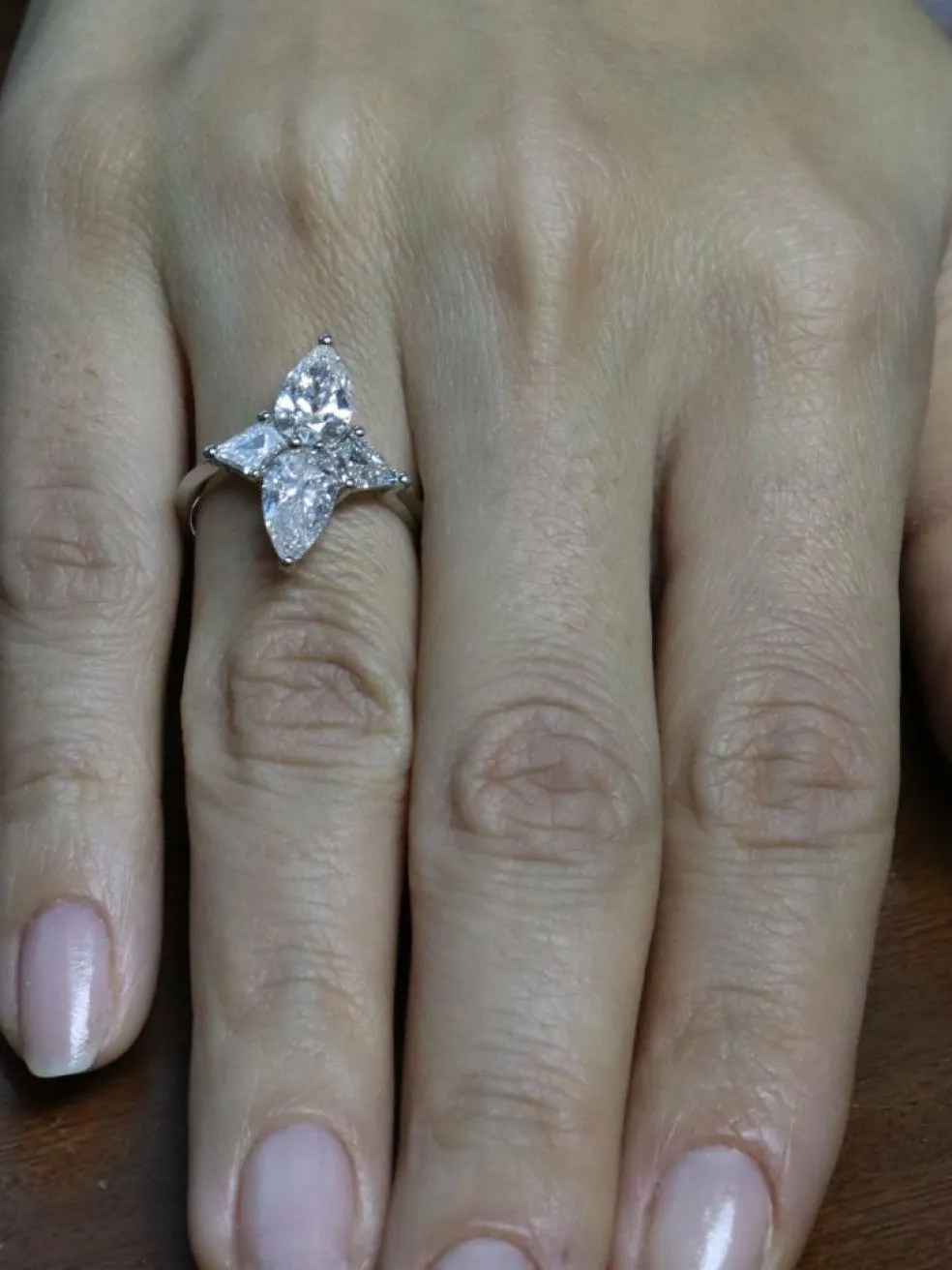 Bague Or blanc Diamant