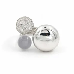 Bague Or blanc Diamant