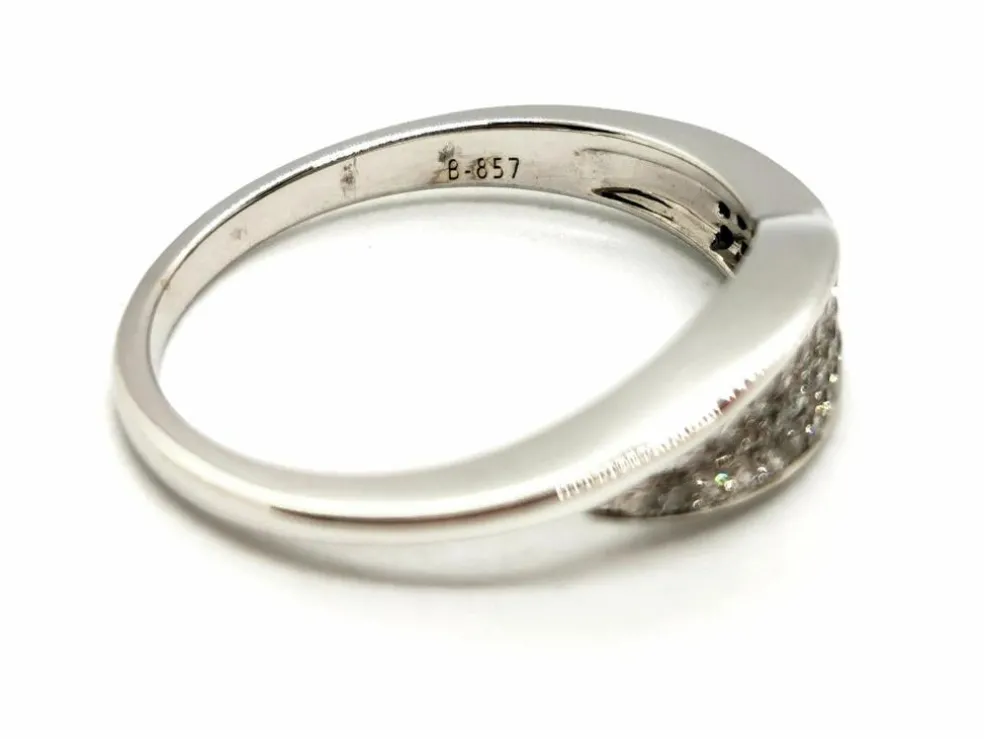 Bague Or blanc Diamant