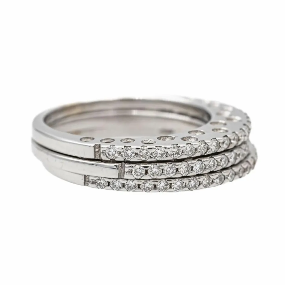 Bague Or blanc Diamant