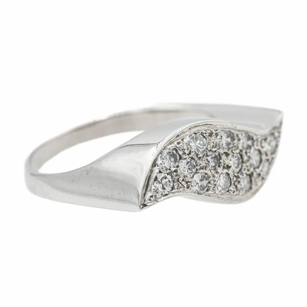 Bague Or blanc Diamant