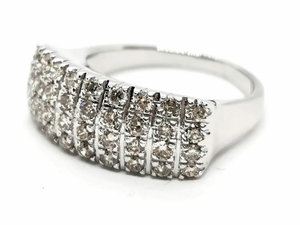 Bague Or blanc Diamant