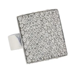 Bague Or blanc Diamant