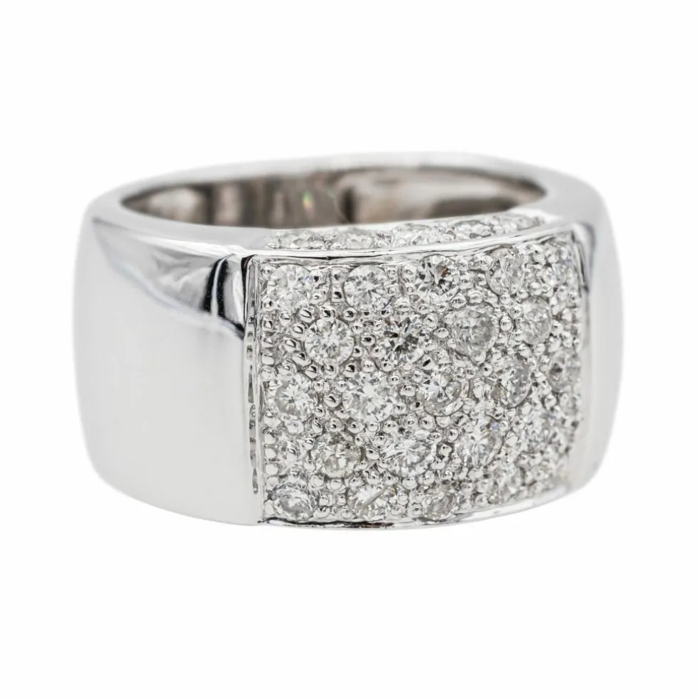 Bague Or blanc Diamant