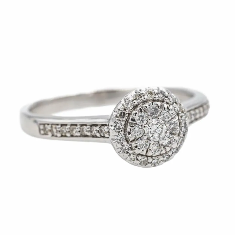 Bague Or blanc Diamant