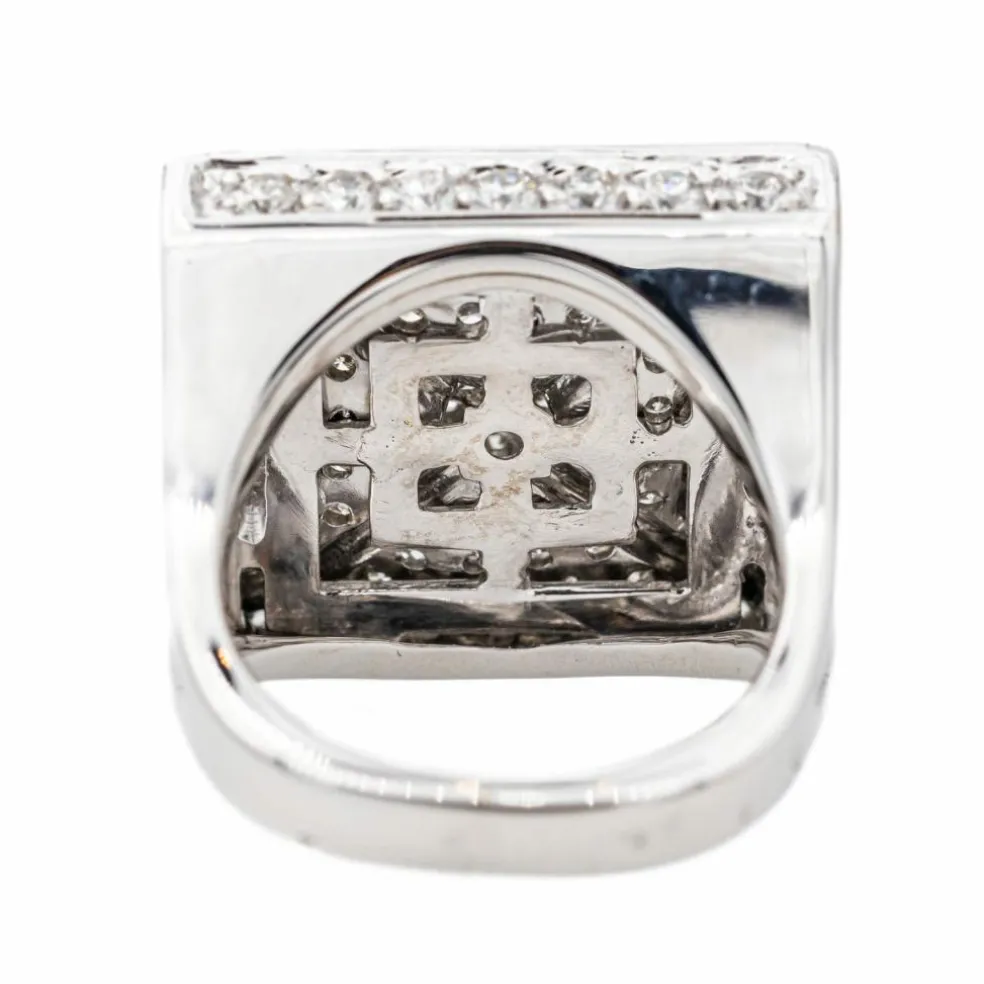 Bague Or blanc Diamant