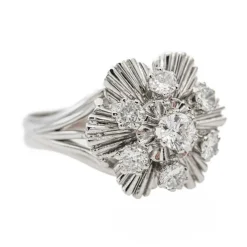 Bague Or blanc Diamant
