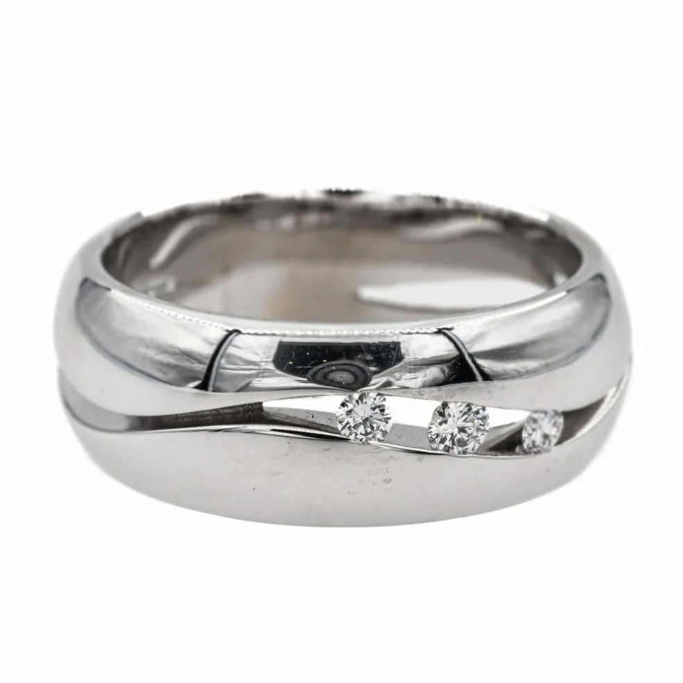 Bague Or blanc Diamant