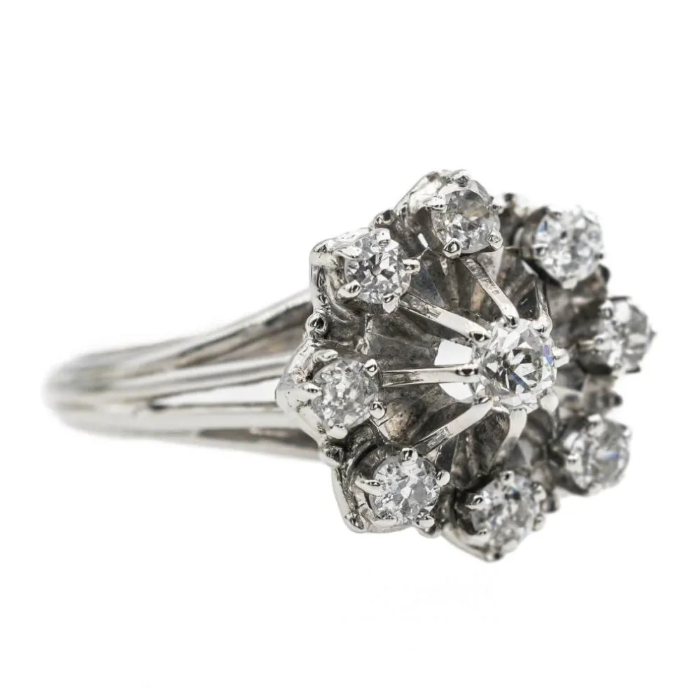 Bague Or blanc Diamant