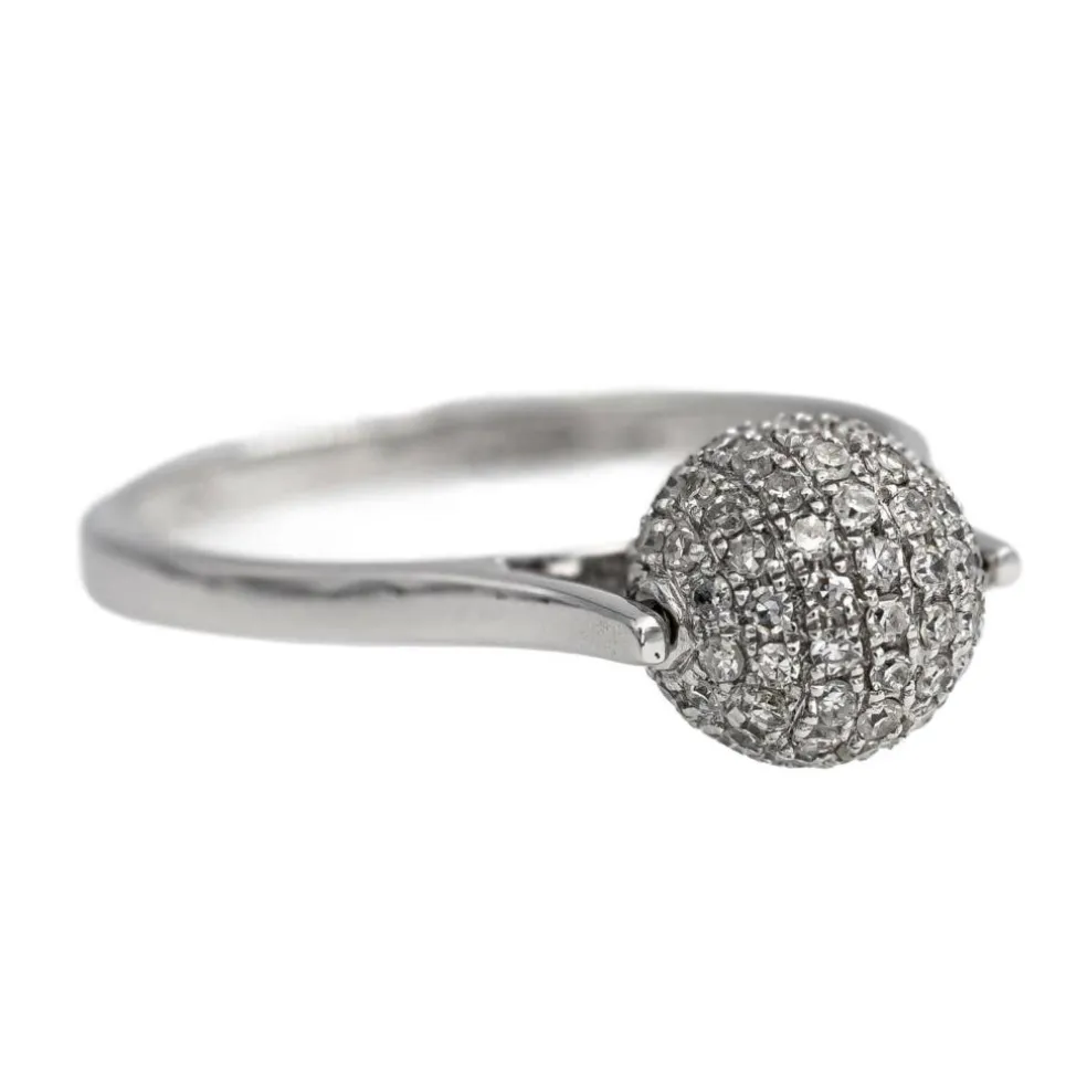 Bague Or blanc Diamant