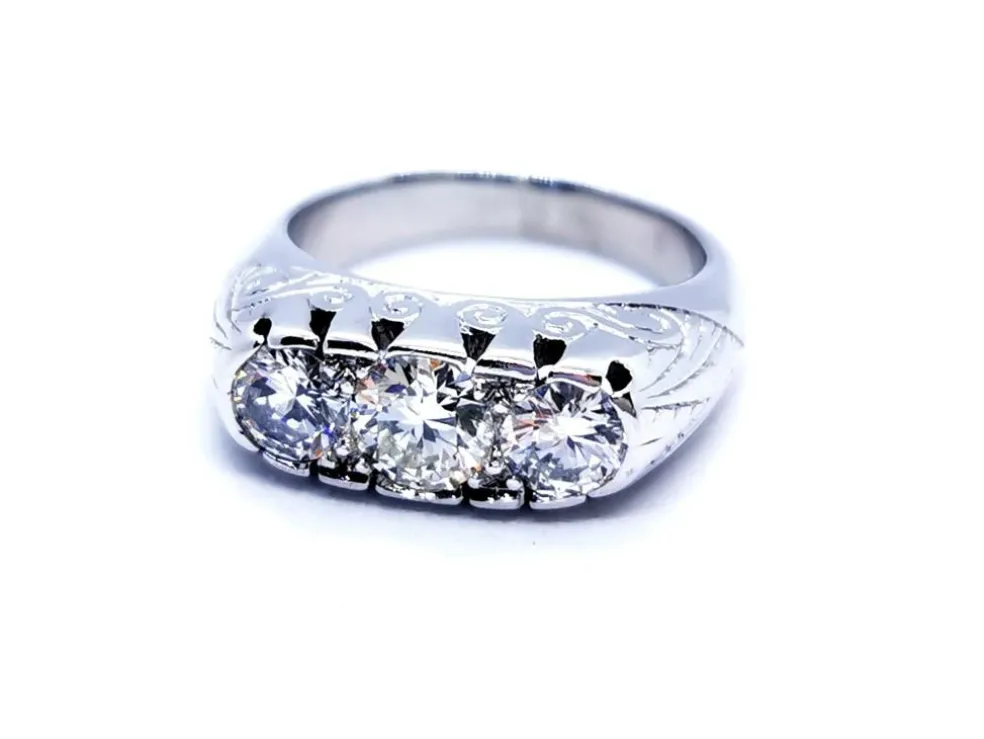 Bague Or blanc Diamant