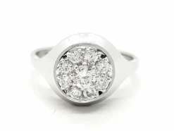 Bague Or blanc Diamant