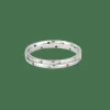 Bague or blanc diamants